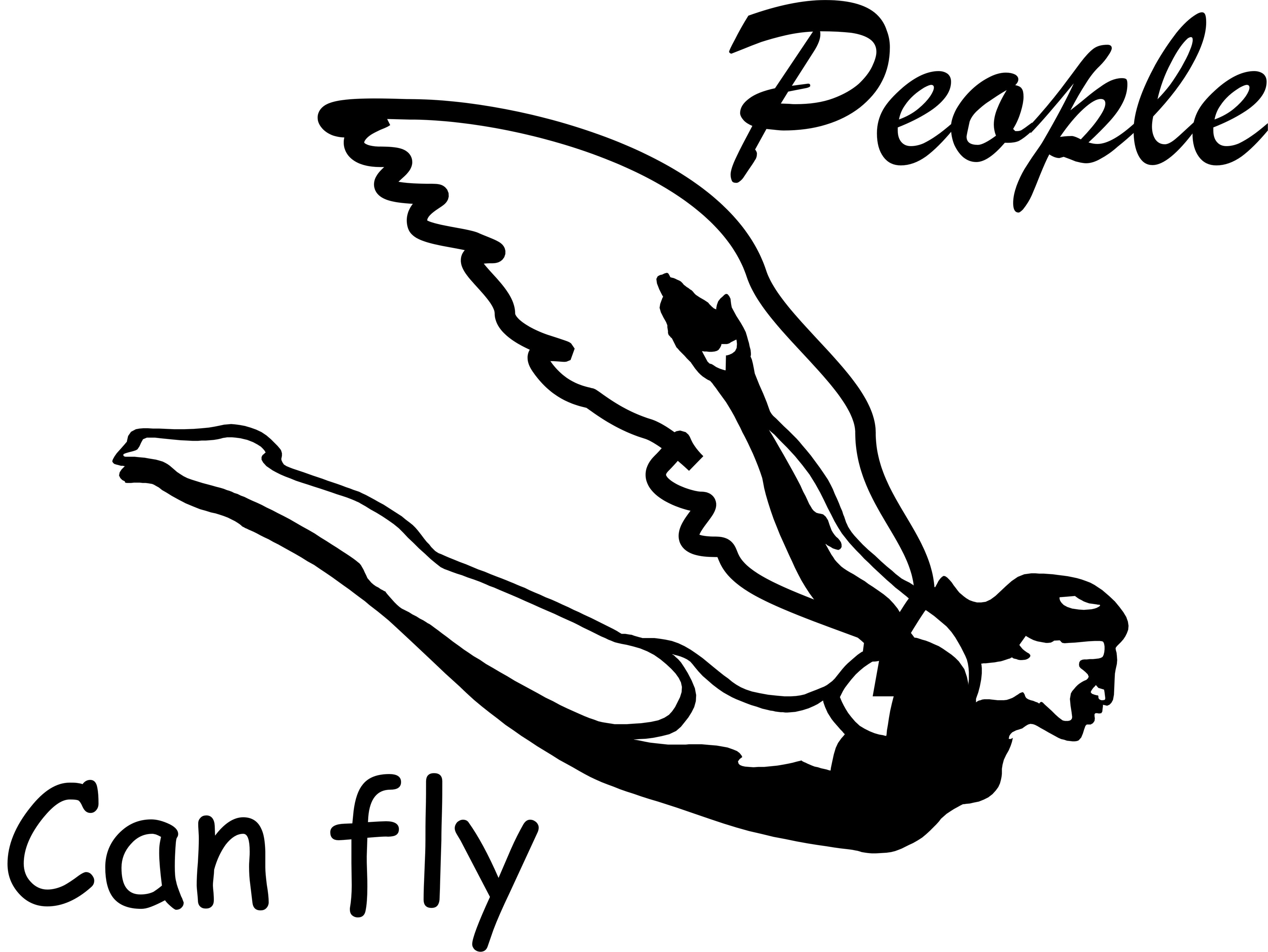 People can fly проекты